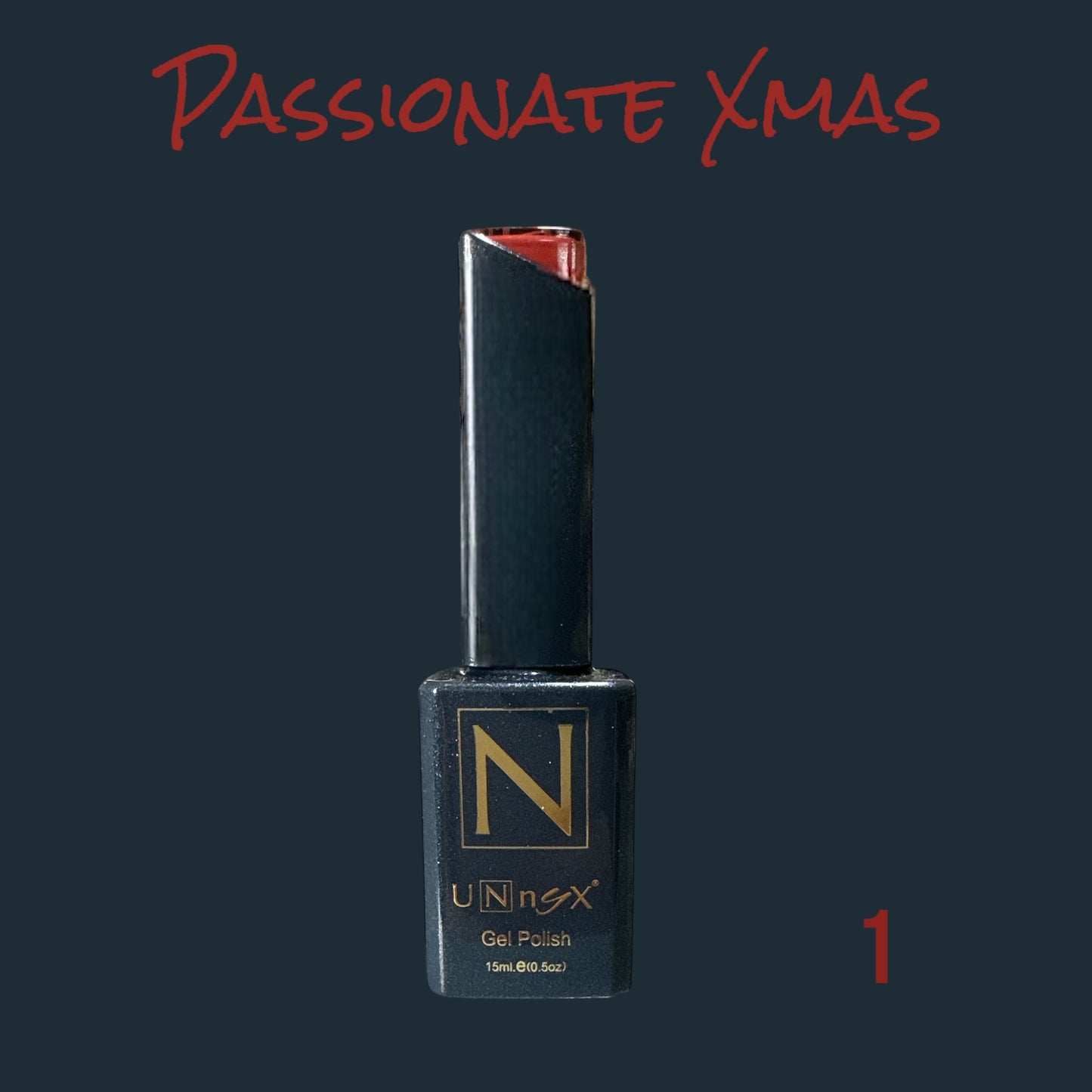 UNNYX GEL POLISH PASSIONATE XMAS 1