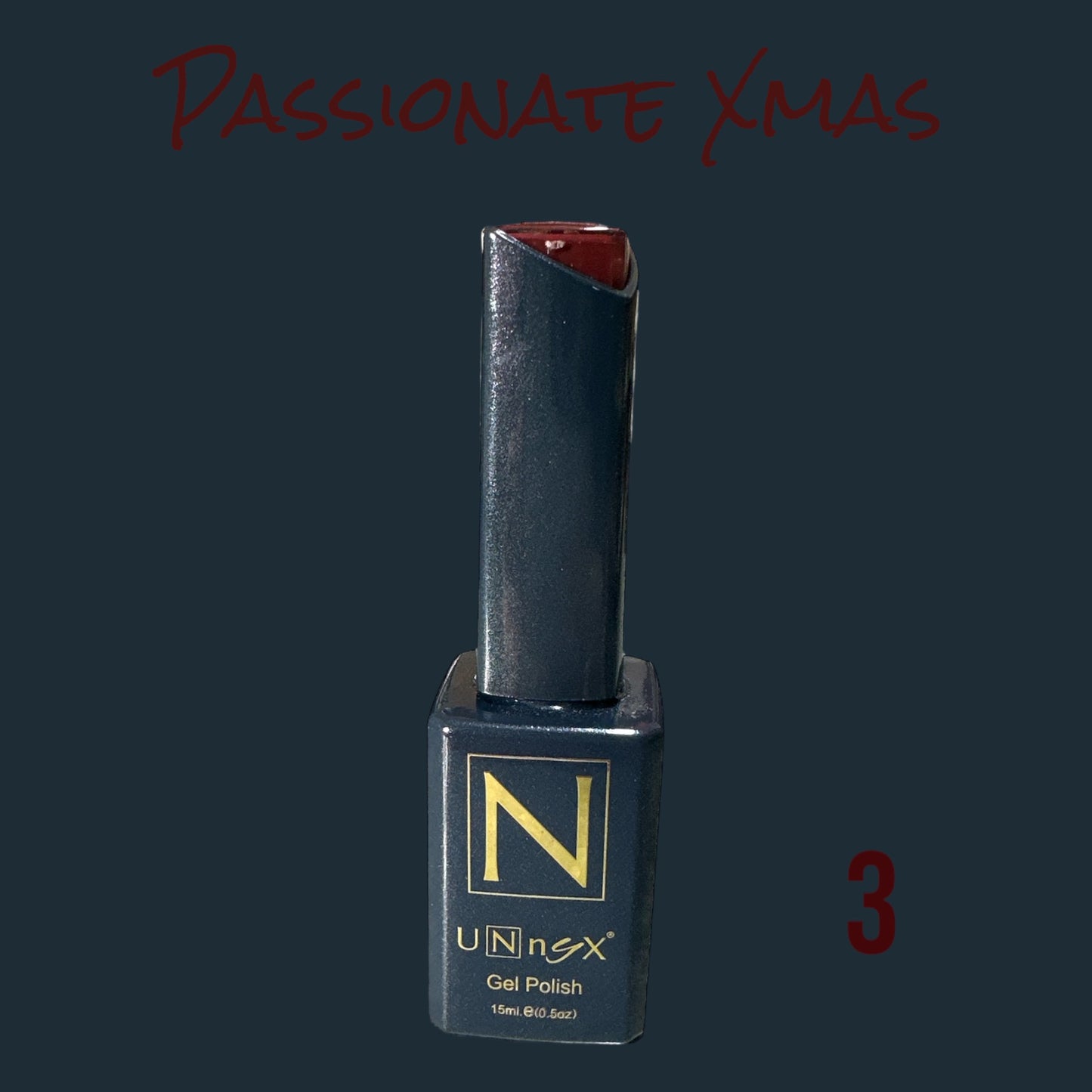 UNNYX GEL POLISH PASSIONATE XMAS 3