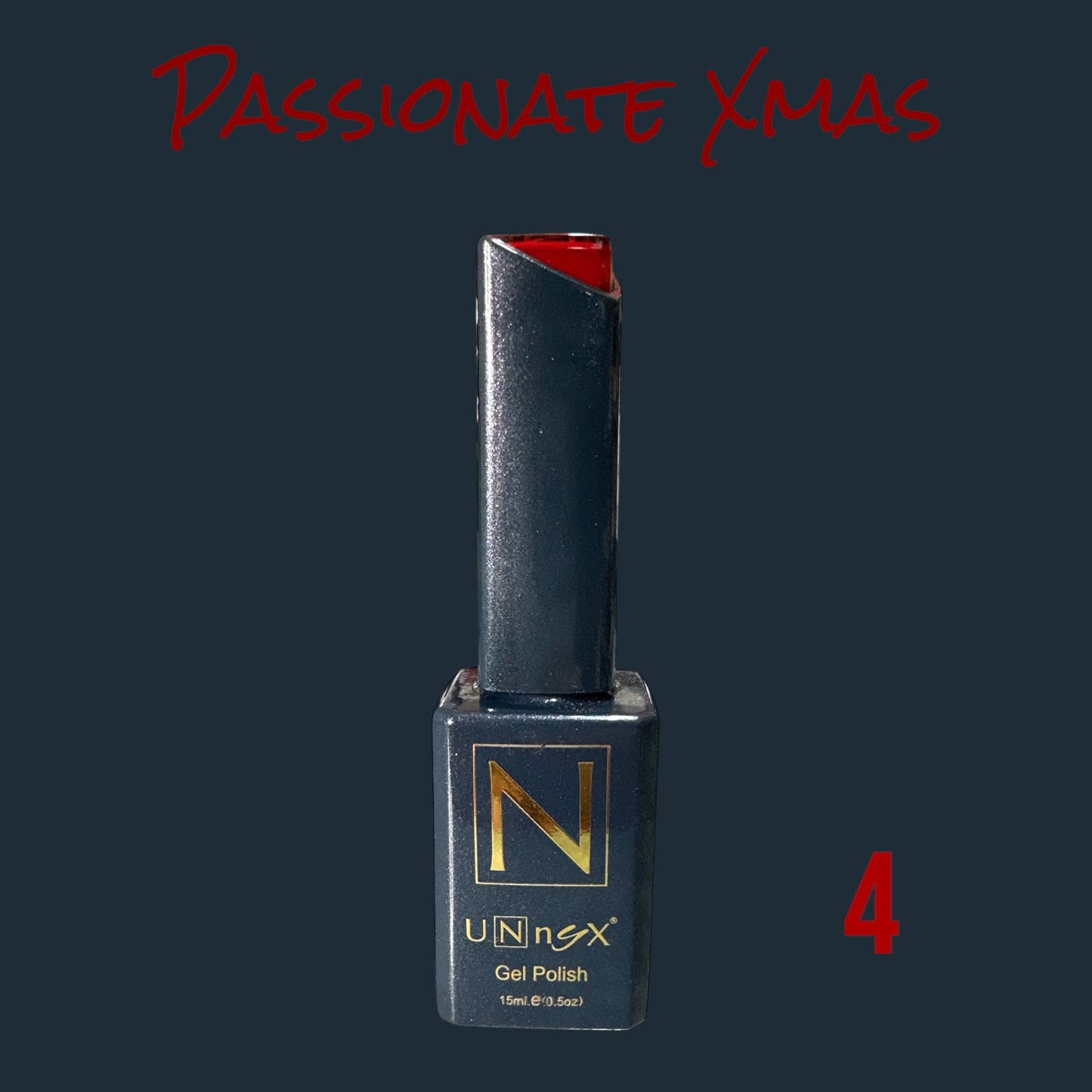 UNNYX GEL POLISH PASSIONATE XMAS 4