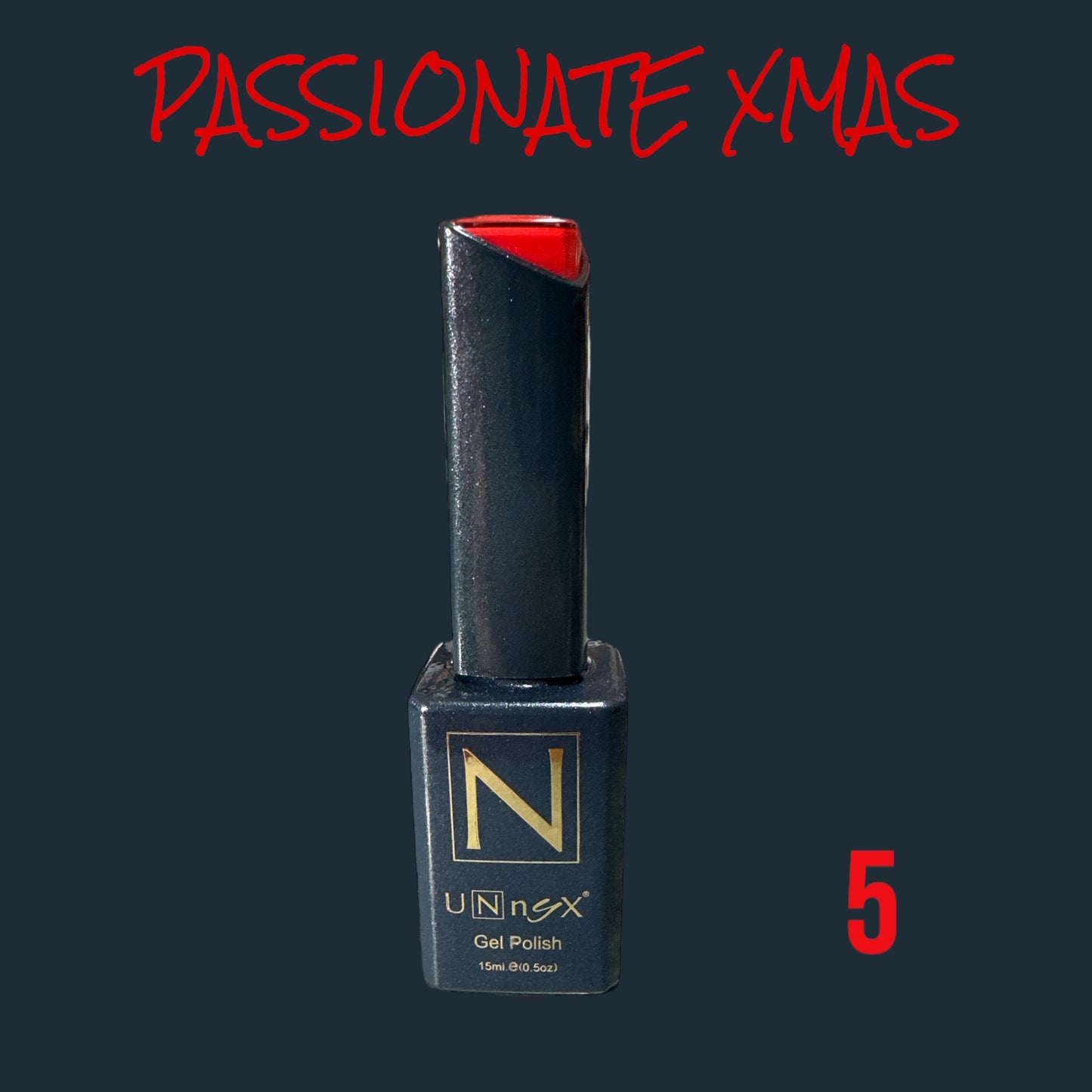 UNNYX GEL POLISH PASSIONATE XMAS 5