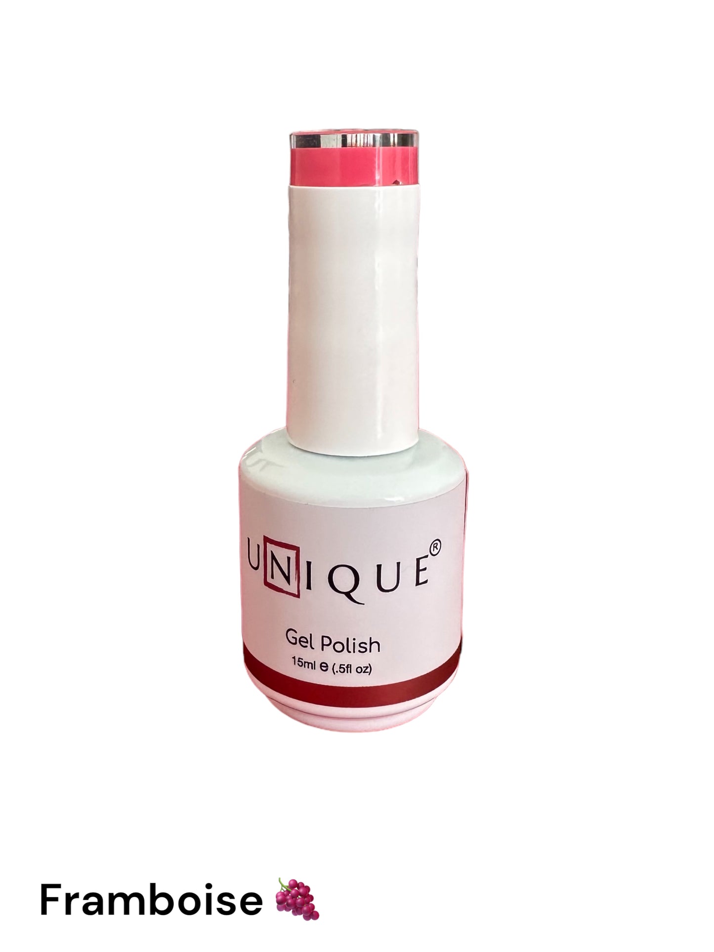 GEL POLISH UNIQUE FRAMBOISE (MACARONS COLLECTION)
