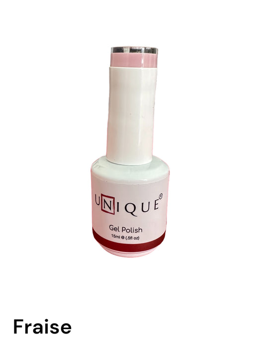 GEL POLISH UNIQUE FRAISE (MACARONS COLLECTION)