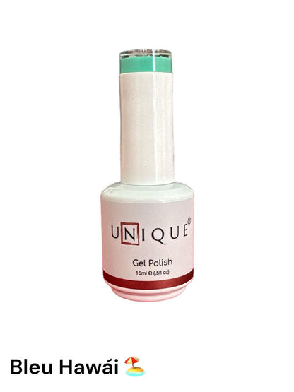 GEL POLISH UNIQUE BLEU HAWAI (MACARONS COLLECTION)