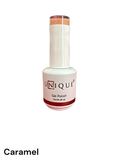 GEL POLISH UNIQUE CARAMEL (MACARONS COLLECTION)