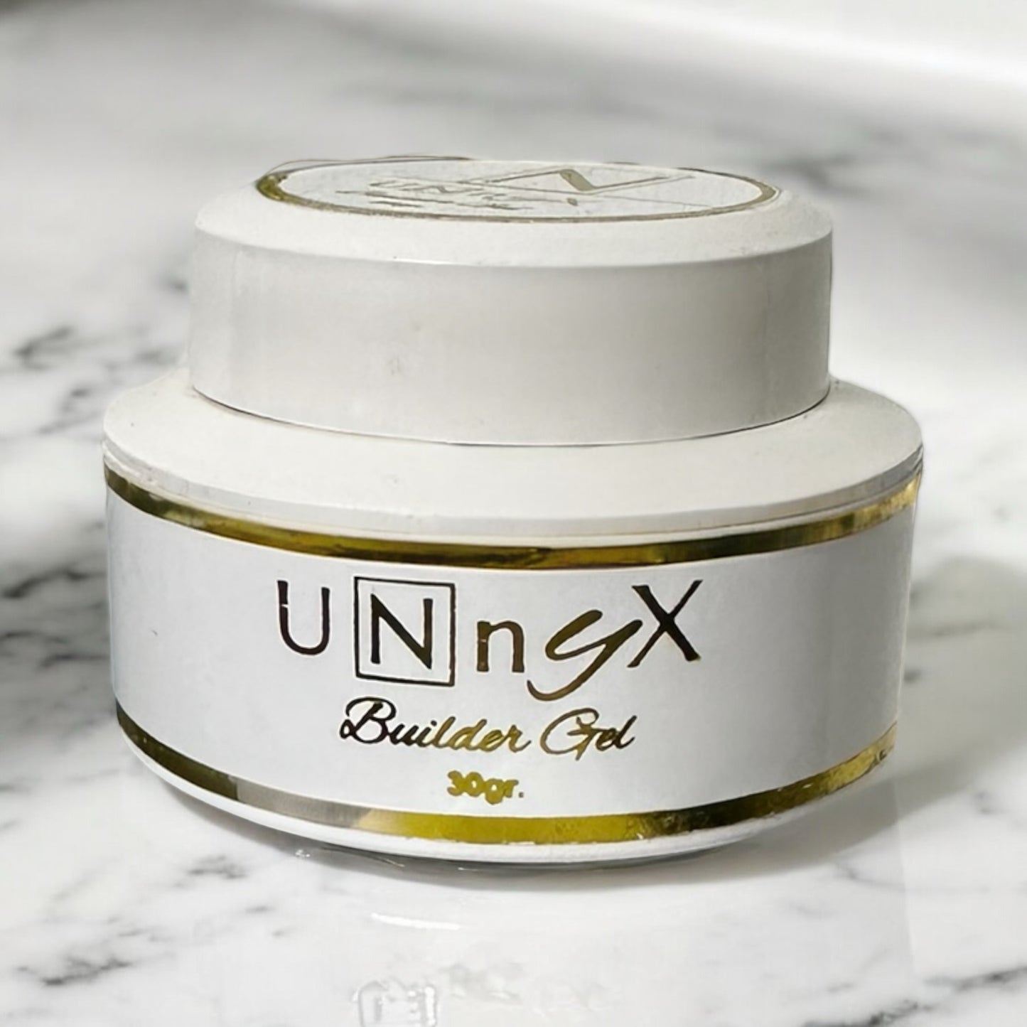 BUILDER GEL UNNYX CLEAR 30grs (WHITE CONTAINER)