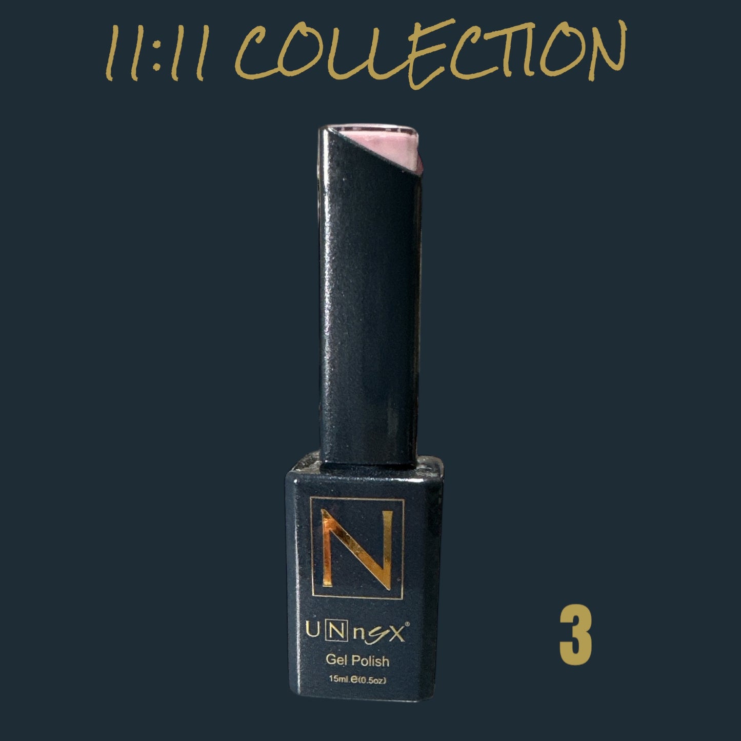 UNNYX GEL POLISH 3 (11:11 COLLECTION)