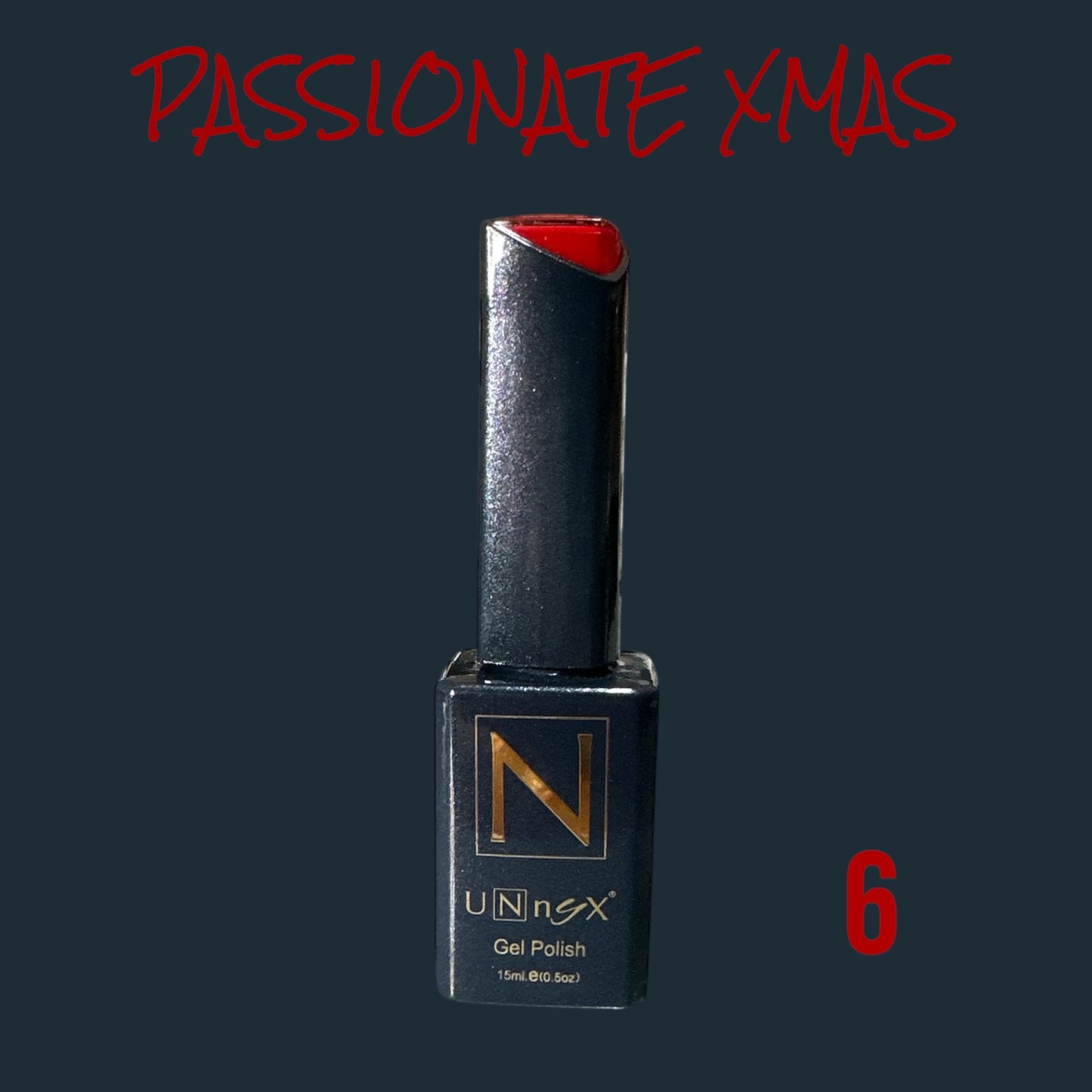 UNNYX GEL POLISH PASSIONATE XMAS 6