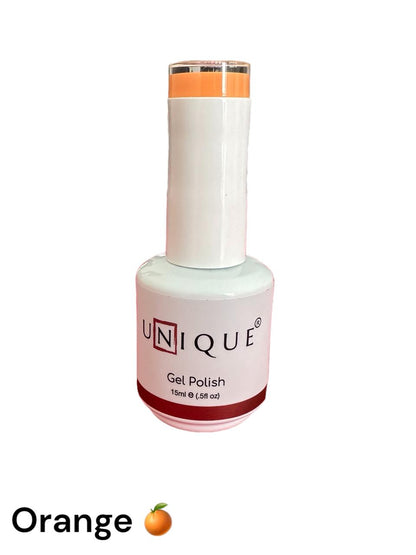 GEL POLISH UNIQUE ORANGE (MACARONS COLLECTION)