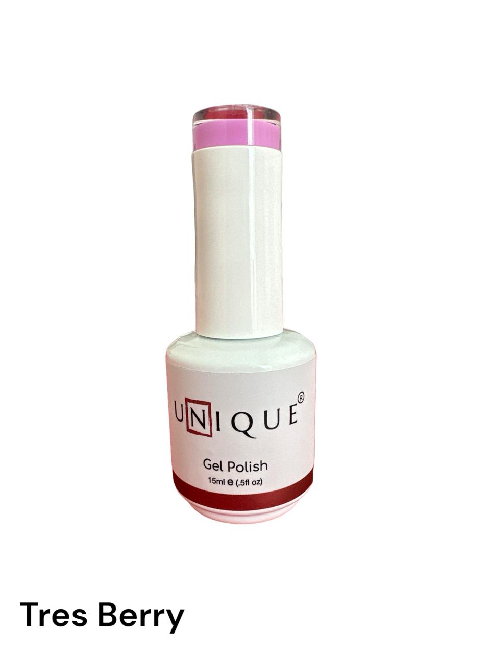 GEL POLISH UNIQUE TRES BERRY (MACARONS COLLECTION)