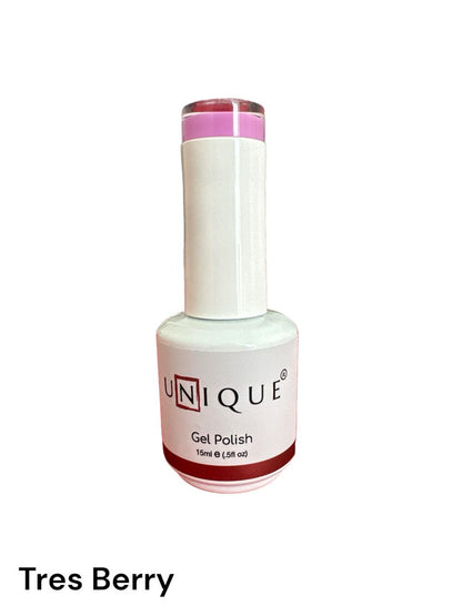 GEL POLISH UNIQUE TRES BERRY (MACARONS COLLECTION)