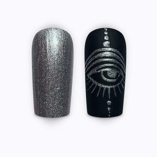 4- Gel Paint UNIQUE SILVER