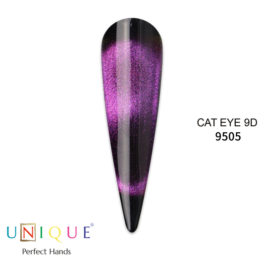 GEL POLISH UNIQUE 9505 OJO DE GATO 9D