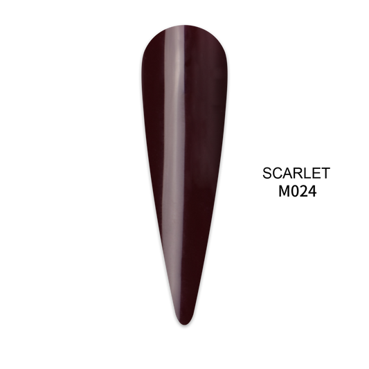 GEL POLISH UNIQUE SCARLET (M024) COFFEE COLLECTION