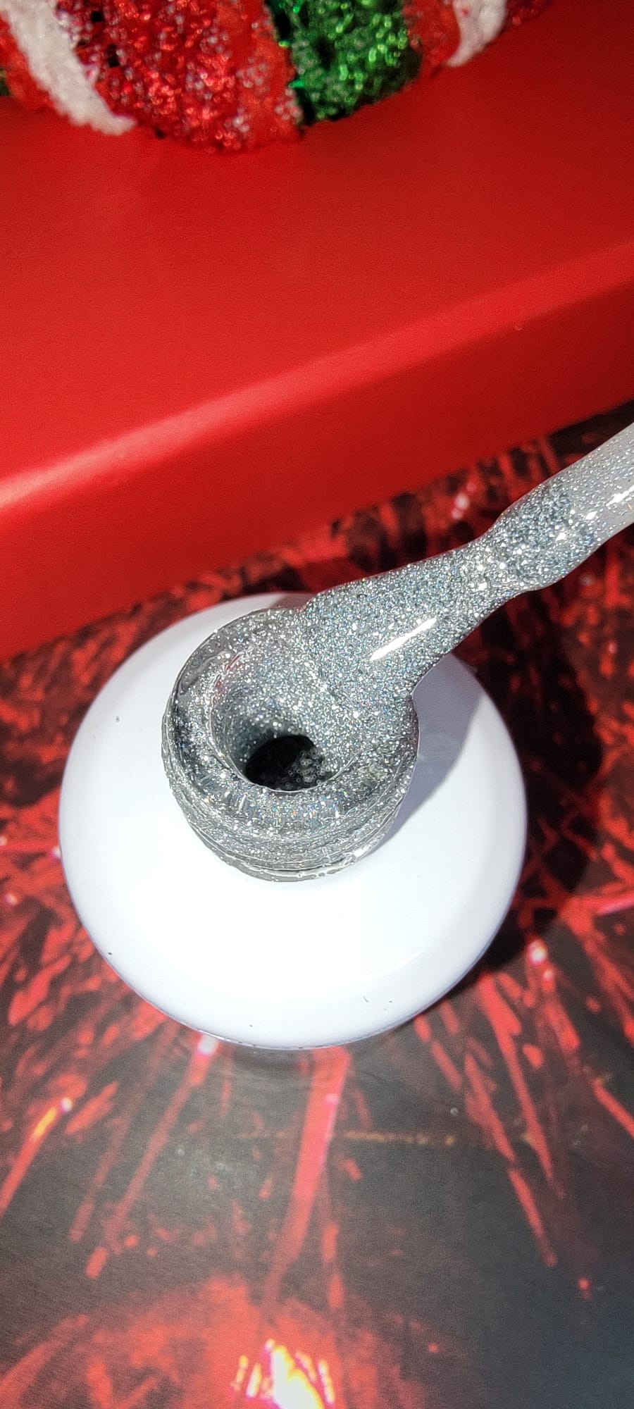 GEL POLISH UNIQUE X-SNOW (XMAS COLLECTION)